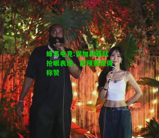 蜂鸟电竞:保加利亚队抢眼表现，欧预赛赢得称赞